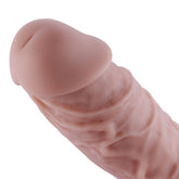 HiSmith 8 Inch Silicone Original Dildo – Smooth Realistic Silicone Dildo Sex Machine Attachments